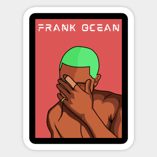 frank ocean- channel orange illustration fanart Sticker